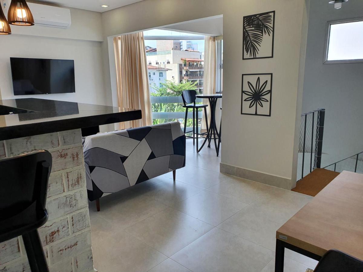 Lindo Duplex Guaruja 2 Quartos A 300 Mts Praia Enseada Exterior foto